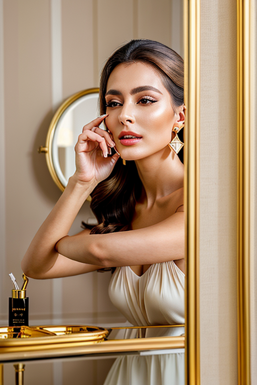 mirror pic girl black blur